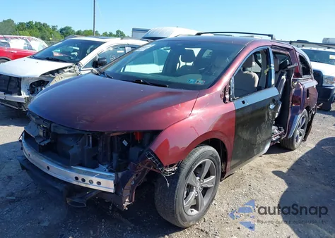 2021 Honda Odyssey Ex из США, поврежденный, VIN 5FNRL6H53MB021305